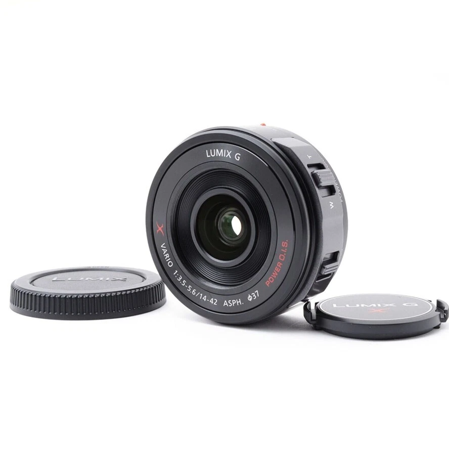 Lumix G X Vario 14-42mm f/3.5-5.6 PZ OIS Lens for Panasonic M4/3-Mount 95 New - Image 2 of 4