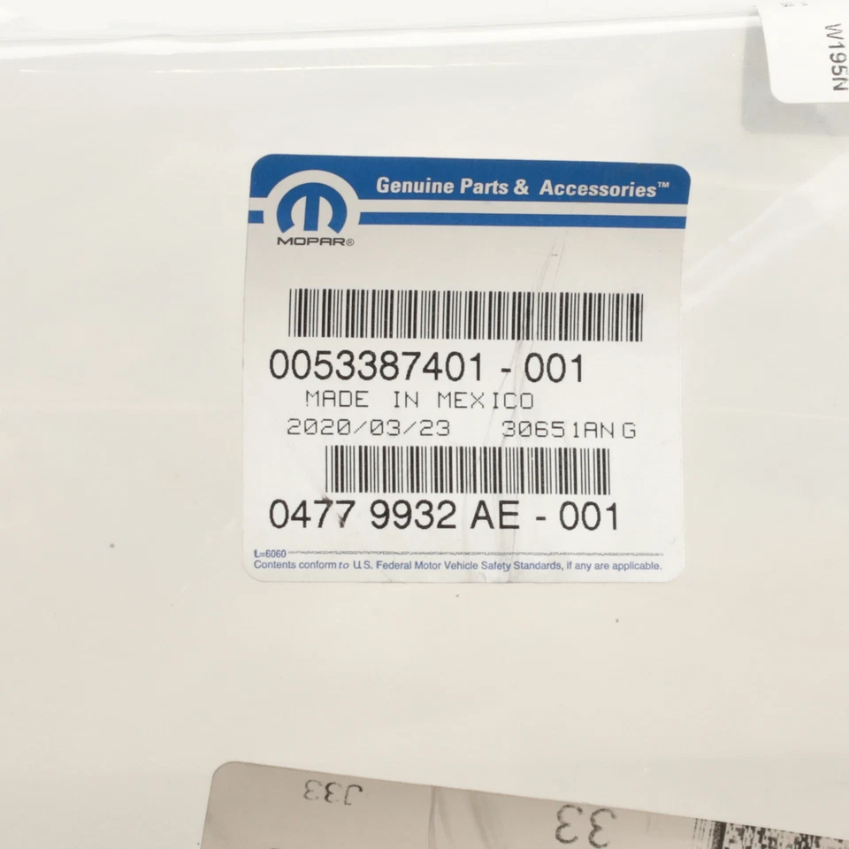 OEM NUEVO 14-2018 Mopar Ram 2500 cable derecho Big Horn freno de estacionamiento trasero 4779932AE Foto 3 de 3