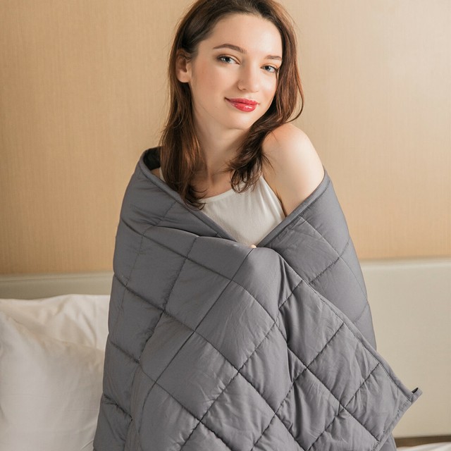 ONLY 2 PROMO!Gravity Blanket Heav Weighted Blanket(15 lbs,48''x78