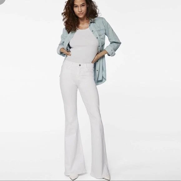 J brand valentina high rise sale flare