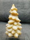 Mosser 5.5 Inch Milk Glass Yellow Painted Christmas Tree — photo 1
