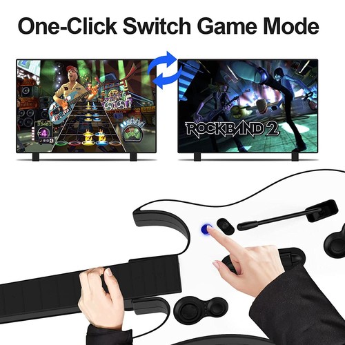 Guitar Hero and Clone Hero Controller - Wireless (PS3 & USB) - Picture 5 of 6