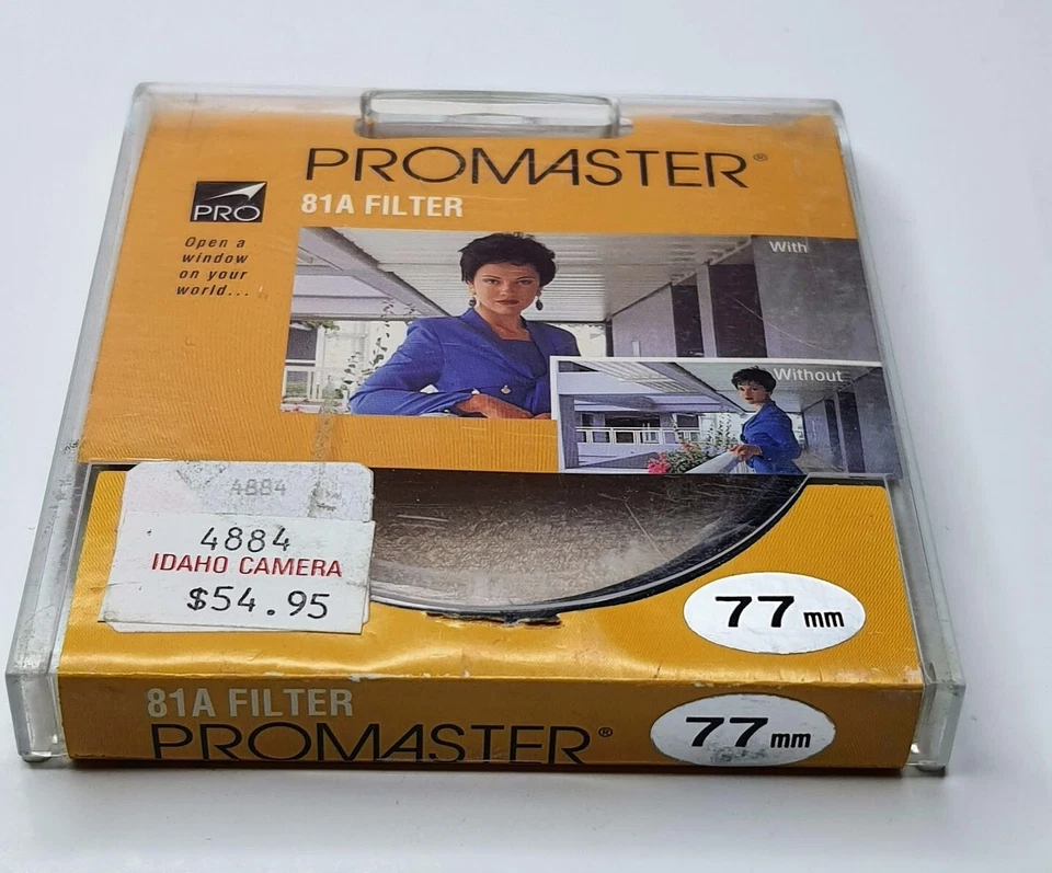 Pro 77mm 81A 81-A 81 A Warming Light Balancing Glass Lens Filter Japan 77 mm 77 - Image 4 of 4