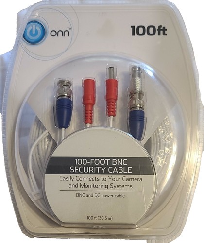 50 câble coaxial RG59 Noir – pour caéra de vidéosurveillance Vidéo