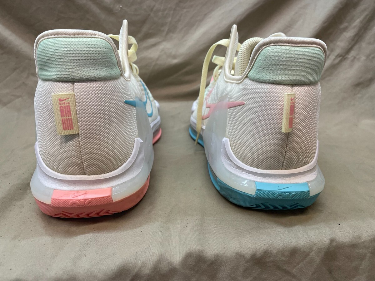 Nike LeBron Witness 6 \'Easter\' Off-white Green Pink Mn 10 | Wmn 11.5 #CZ4052 103 Nike LeBron Witness 6  main image 4