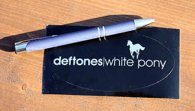 DEFTONES - WHITE PONY - Promo Sticker - Original Juni 2000 - RAR