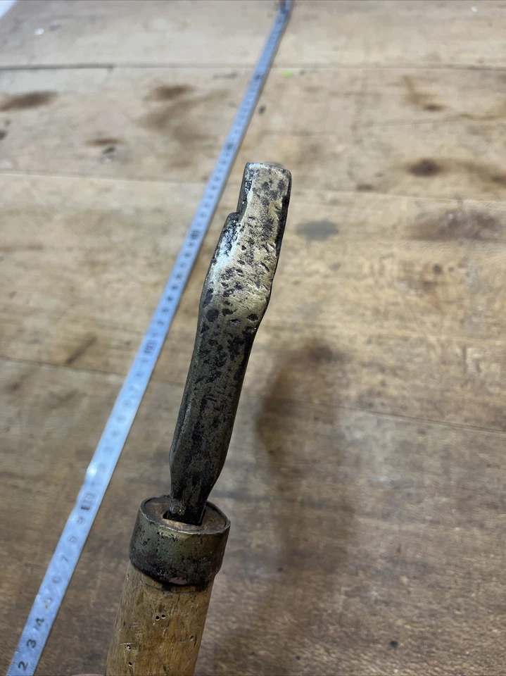 HACHE Bûcheron charpentier  OLD TOOL outil ancien /Hachette 19 -ème N° 181 - Photo 3/4