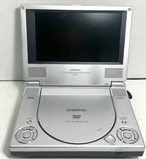 Audiovox D1708 Gray 7 Inch Portable DVD Player Not Tested