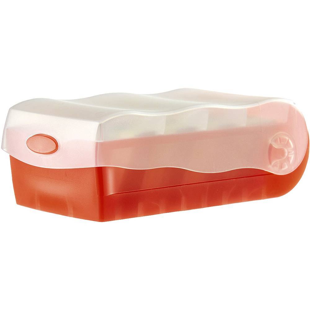 HAN CROCO 997-617 Schedario Translucido , Rosso Numero max. di schede: 900