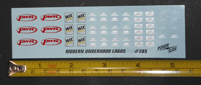 NASCAR DECAL MODERN UNDERHOOD ENGINE - VALVE COVER DETAIL GOODIE SHEET 1/24-1/25