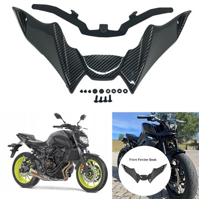 Fit For Yamaha MT-09 2021-2023 Carbon Fiber Look Winglets Air Deflector Spoiler