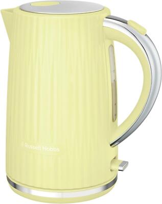 Russell Hobbs, Eden Wasserkocher, 1,7 l, zitronengelb, 27363