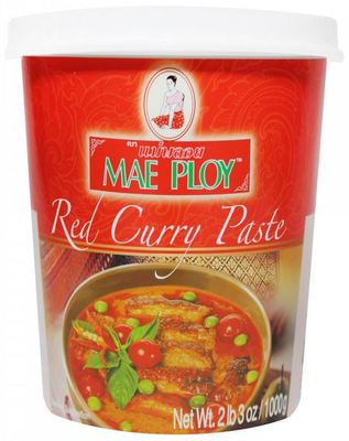 BIG Size 2lb 3oz (1000g) MAE PLOY Thai Curry Paste No MSG,Colors,or Preservative
