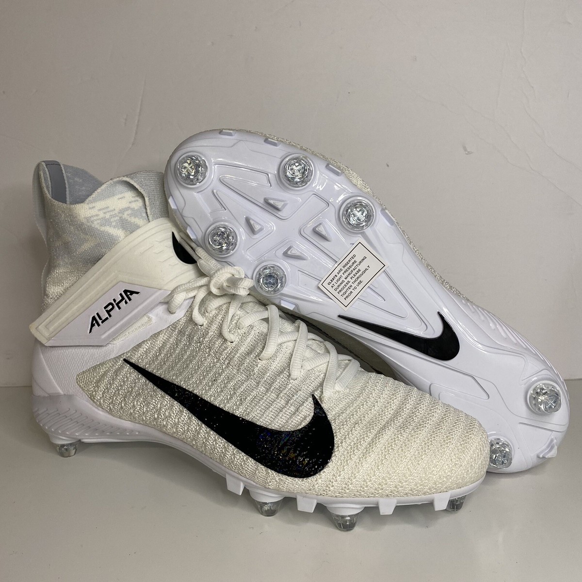 Nike Alpha Menace Elite 2 D P Football Cleats White CI1530-100 Men’s Size 11.5 Amazon.com | Nike Alpha Menace Elite 2 Men main image 3