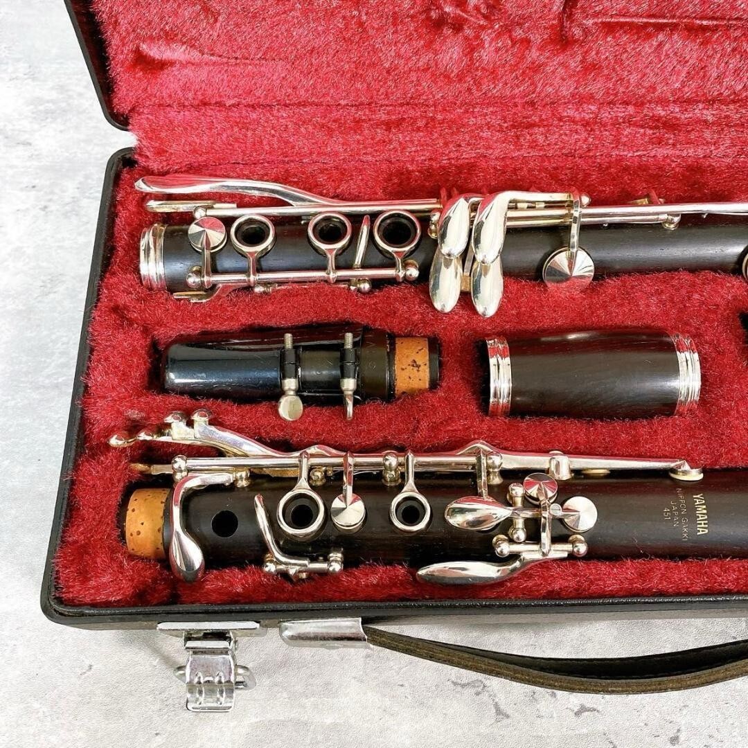 YAMAHA 木製クラリネット 本体 451 Yamaha Clarinet YCL-451 Gakki with Hard Case | eBay