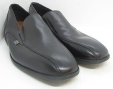 Image of BRAND NEW Kickers Jarle Slip On Black Shoes Size 6 RRP £43.99
