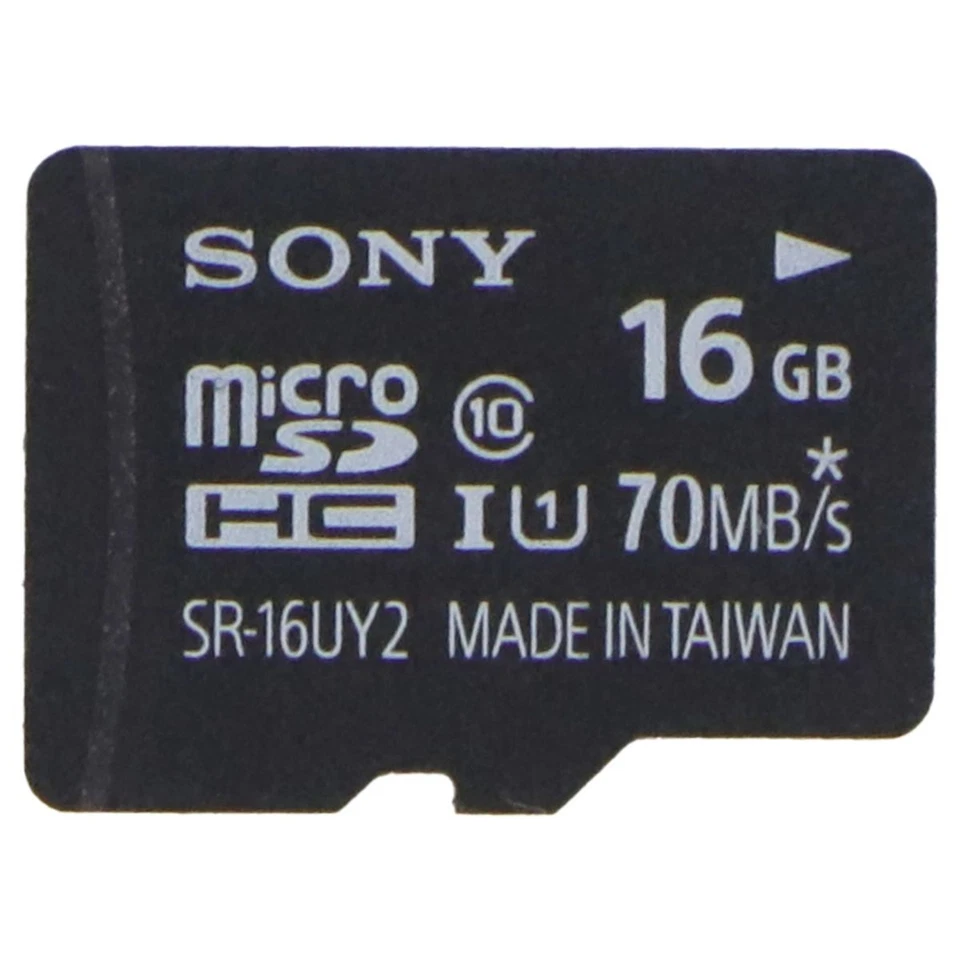 Sony 16GB microSDHC Class 10 - 70MB/s Memory Card with Adapter - Image 2 of 4