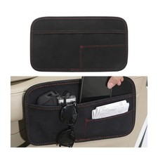 Car Seat Side Pocket Organizer, Suede Leather Vehicle Console Side Cell Holde...