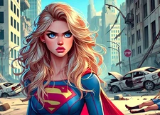 4x6  Color Photo Print Women Famous Fan Art ai Fantasy superhero cosplay HOT 85