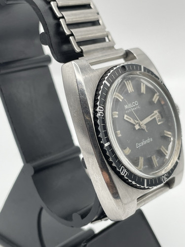 Reloj Automático Mulco Vintage Escafandra Años 70 Suizo Buceo Reparado - Imagen 4 de 9