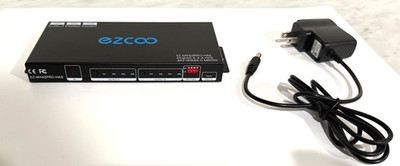 EZCOO 4×2 HDMI Matrix Switch EZ-MX42PRO-HAS 4k HDR10 Atmos Dolby Vision Optical