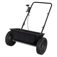 Drop Spreader Walk Behind 27kg, Garden Seed Fertiliser Sealey SPD27W B