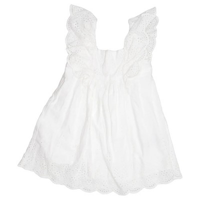 Marks & Spencer, Kleid, Größe: 90, Weiß, Baumwolle, Mädchen #2ua