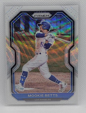 2021 Prizm Mookie Betts Tier III White Wave Prizm #244 *Dodgers