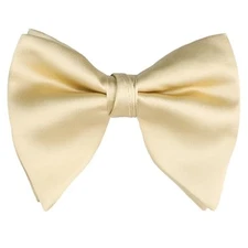  Velvet Pre-tied Adjustable Bow Tie for Men Oversize One Size 056-chpagne-01
