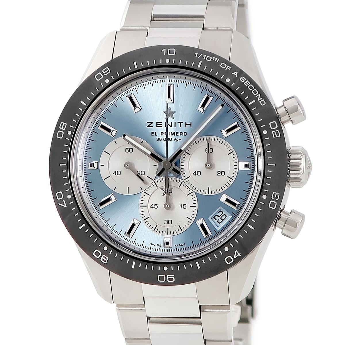 ZENITH Chronomaster Sports Yoshida Special 03.3106.3600/55.M3100 Light blu