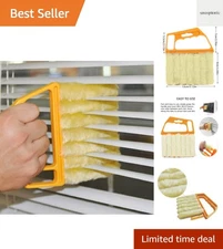 Lightweight Removable Duster for Windows & Blinds - Ergonomic Handheld Design