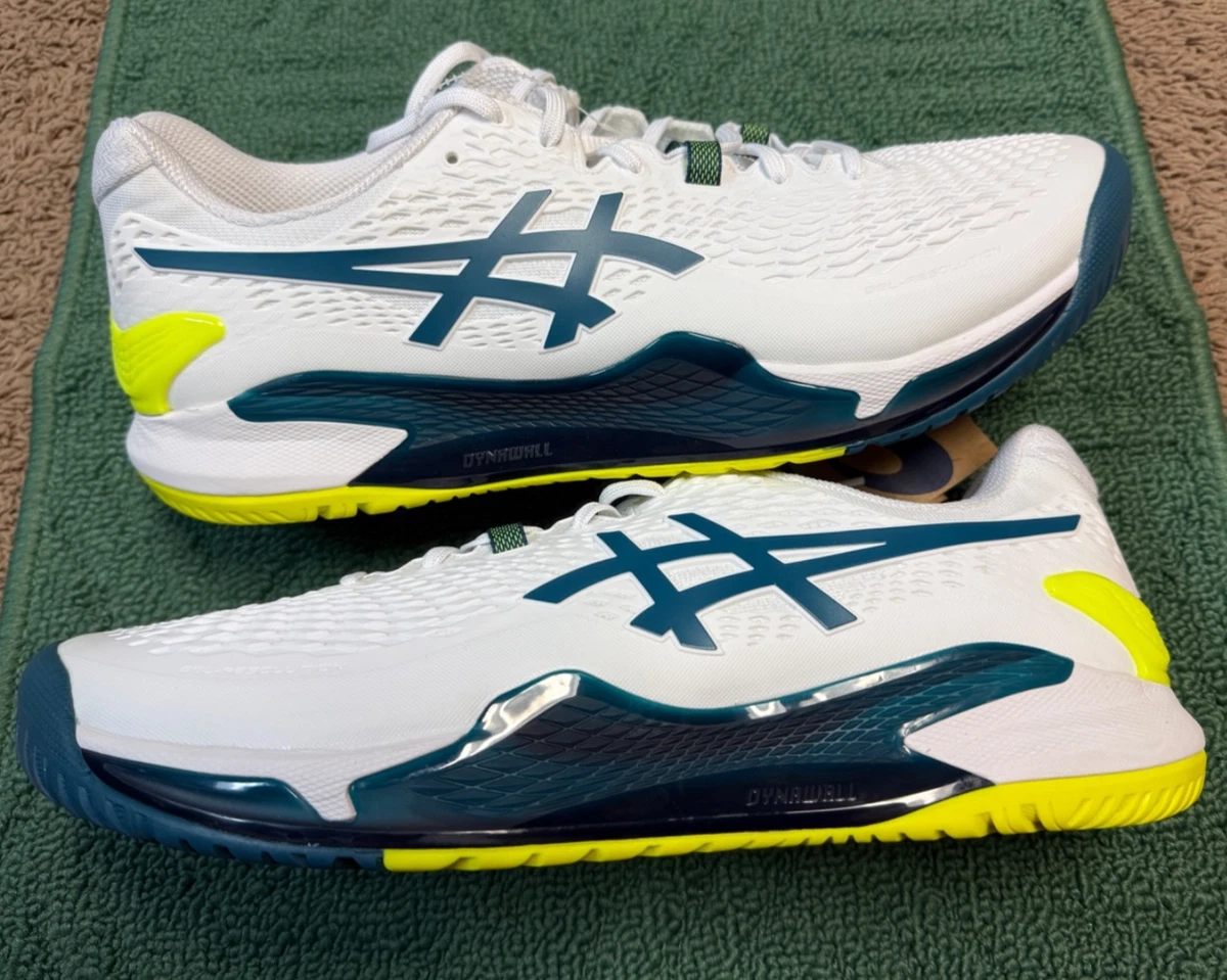ASICS Gel Resolution 9 White Restful Teal for Sale | Authenticity