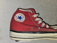 Vintage 70s/80s Converse All Star Chuck Taylor Red Sneaker Shoe Telephone Phone