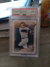 2020 Bowman Draft Spencer Torkelson Rookie Graded Gem 10 Psa