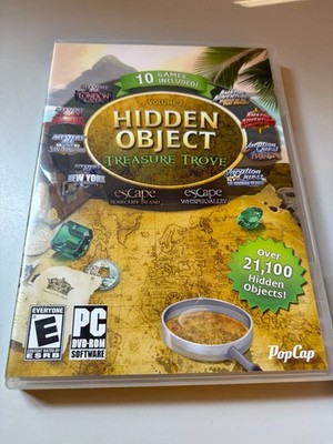 Hidden Object : Treasure Trove Volume 2 (PC Game DVD-ROM, 2013)