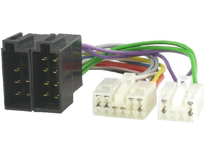 Fiche autoradio 16PIN vers ISO pour câblage d'origine Toyota Daihatsu Lexus