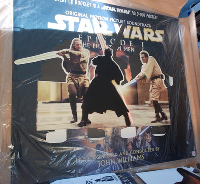 Star Wars Episode I Phantom Menace Store Display Standee Darth Maul Queen Amidal