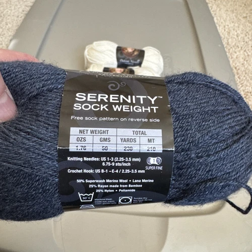 Deborah Norville Serenity Sock Yarn Lot Of 4 Skeins - Picture 4 of 9