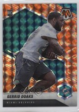 2021 Panini Mosaic Rookies Reactive Orange Mosaic Prizm Gerrid Doaks #373 9r5