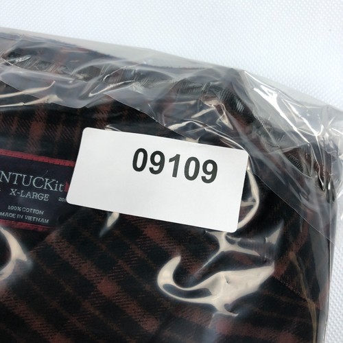 UNTUCKit Shirt Mens XL Brushed Cotton Long Sleeve Martino - Picture 9 of 9