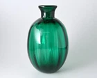 BLENKO glass 937S Emerald optic vase