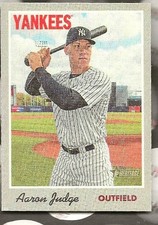 AARON JUDGE 2019 TOPPS HERITAGE SP 