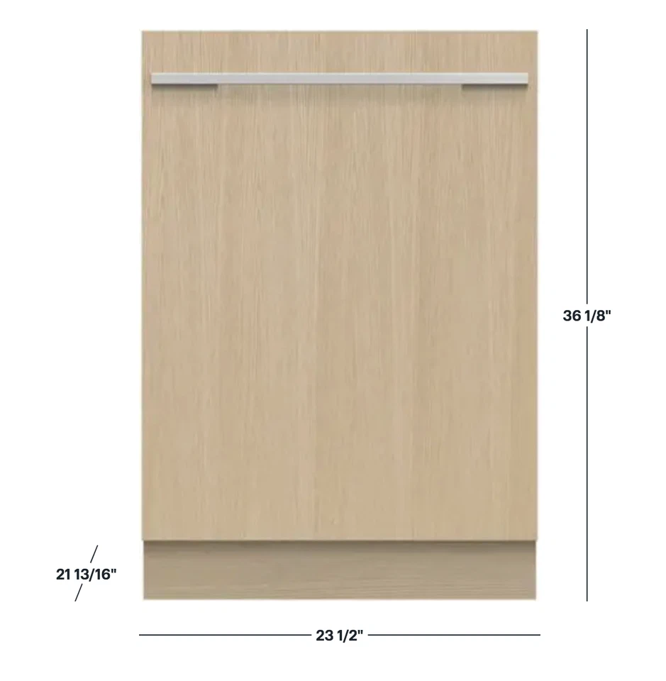 Lavavajillas Fisher Paykel DW24U2I1 24" listo para panel totalmente integrado Foto 2 de 4