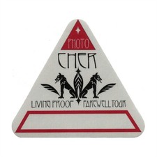 Cher 2002 Living Proof Concert Tour Photo Backstage Pass