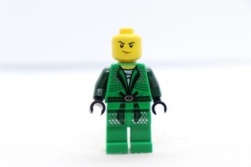 CRACKED Lloyd ZX 9450 9574 Ninjago Green Ninja LEGO&reg; Minifigure Figure