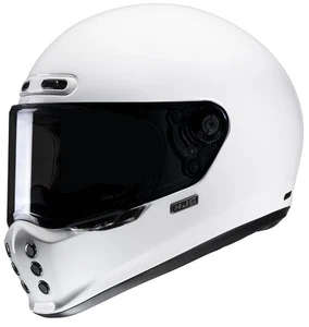 HJC V10 - Gloss White Motorcycle Helmet