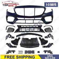 Complete Bumper Cover Fits 2016-2020 Mercedes Benz E Class W213 To Amg Style New Complete Bumper Cover Fits 2016-2020 Mercedes Benz E Class W213 To Amg Style New