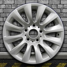 12 Spoke Bright Medium Silver Full Face Oem Wheel For 2008-2012 Bmw 323i - 16x7
