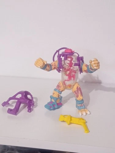 Vintage Original 1990 MUTAGEN TMNT Action Figure Playmates WEAPONS Complete