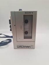 Vintage Sony Walkman WM-F1 Portable Cassette Player  Radio Works - Tape Not